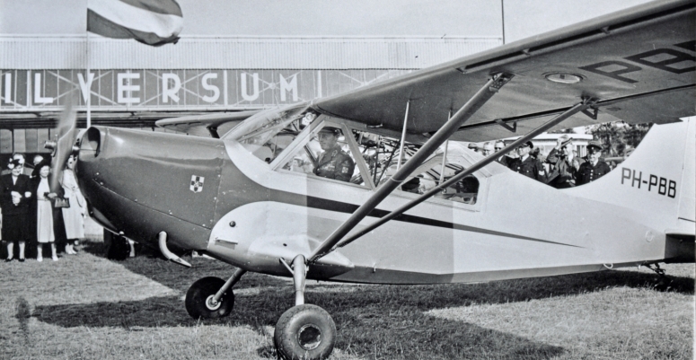 Het vliegtuig van Prins Bernhard