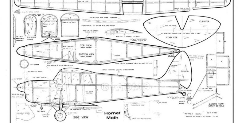 De Havilland DH87B Hornet Moth