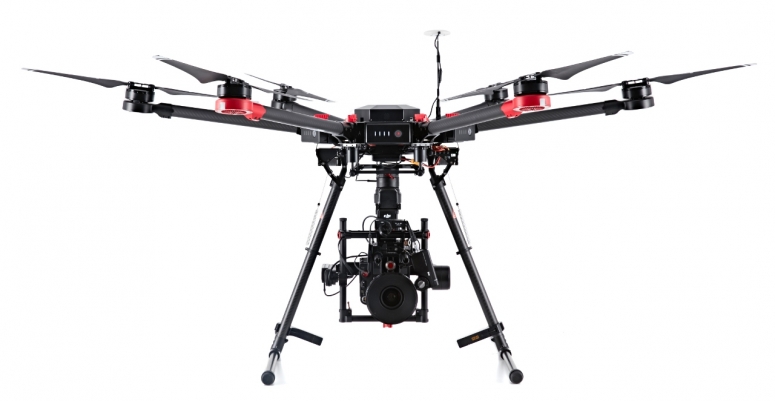 Professionele drone, met camera tot circa 15 kg