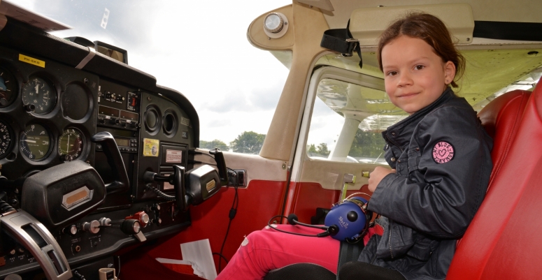 Vliegen voor zieke en gehandicapte kinderen