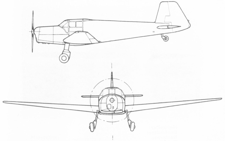 Bücker Bü 181 Bestmann